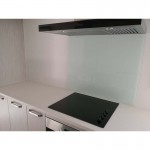 Glass Splash Back 900x750mm White